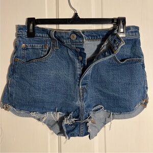 Levi's Classic Blue Jean Shorts Size W29